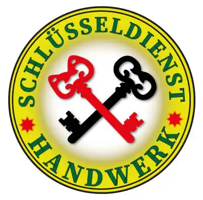 Logo Schlüsseldienst Handwerk mit gekreuzten Schlüsseln